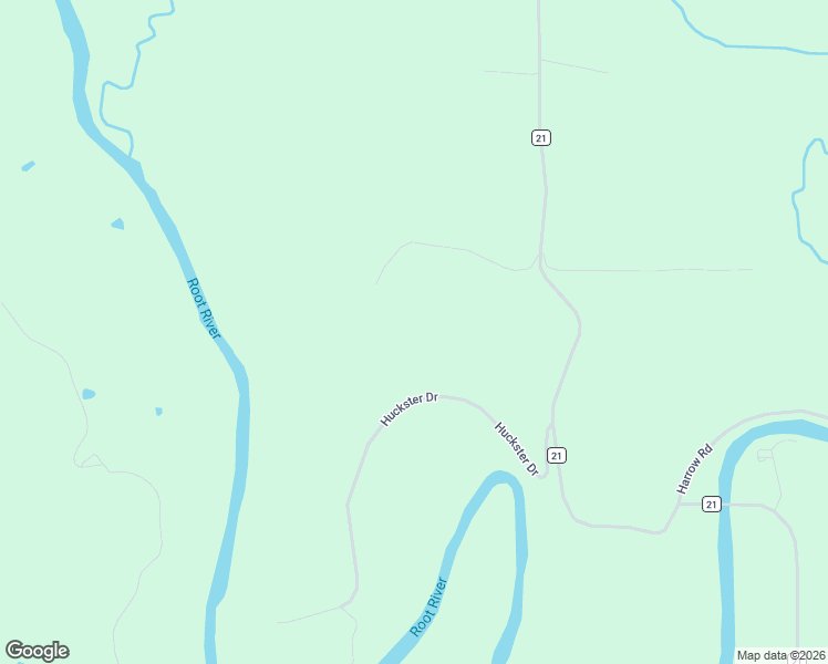 map of restaurants, bars, coffee shops, grocery stores, and more near Huckster Drive in Chatfield