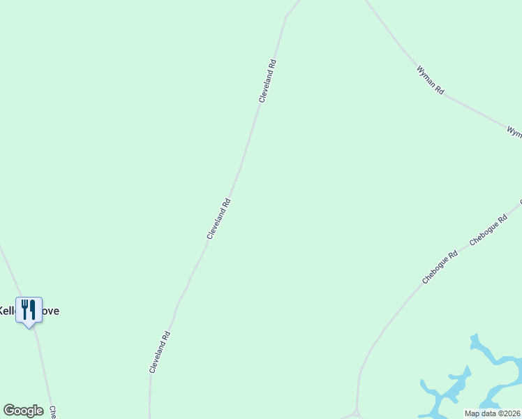 map of restaurants, bars, coffee shops, grocery stores, and more near 308 Cleveland Road in Yarmouth