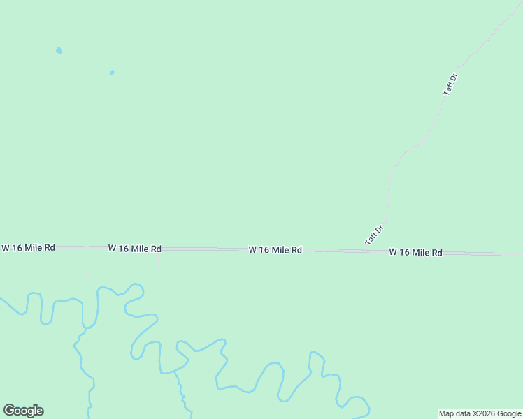 map of restaurants, bars, coffee shops, grocery stores, and more near West 16 Mile Road in Bitely