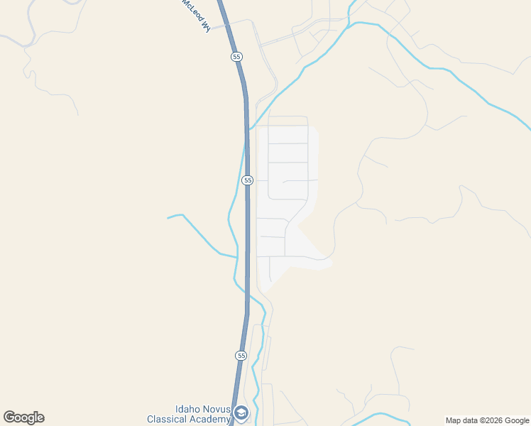 map of restaurants, bars, coffee shops, grocery stores, and more near 5740 West Night Sky Court in Garden City