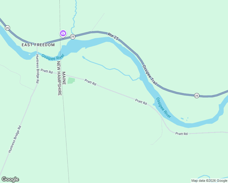 map of restaurants, bars, coffee shops, grocery stores, and more near 172 Pratt Road in Parsonsfield