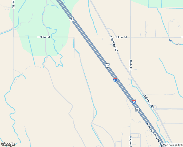 map of restaurants, bars, coffee shops, grocery stores, and more near 17497 Hollow Road in Caldwell