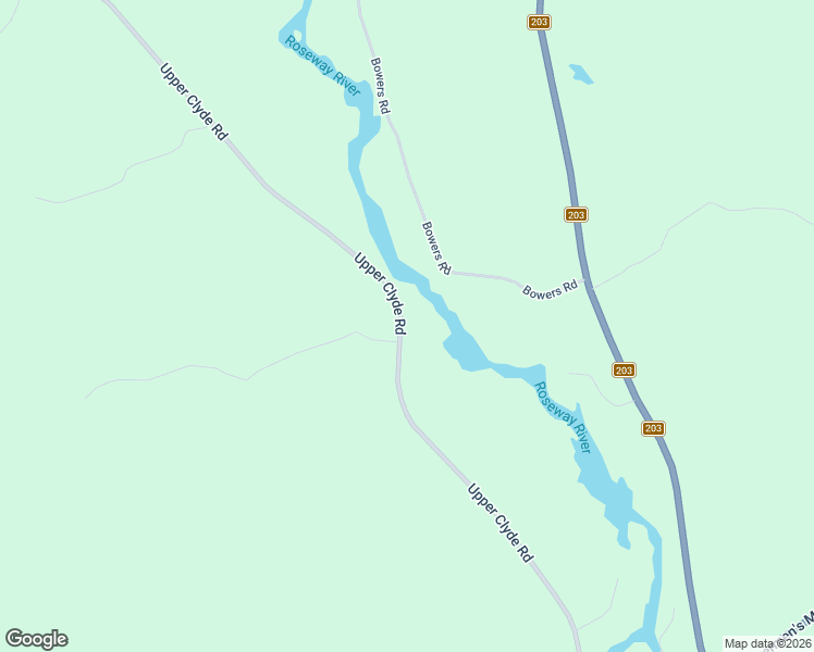 map of restaurants, bars, coffee shops, grocery stores, and more near 10539 Upper Clyde Road in Shelburne