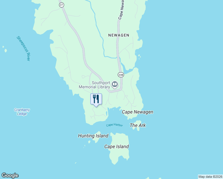 map of restaurants, bars, coffee shops, grocery stores, and more near 1020 Hendricks Hill Road in Southport