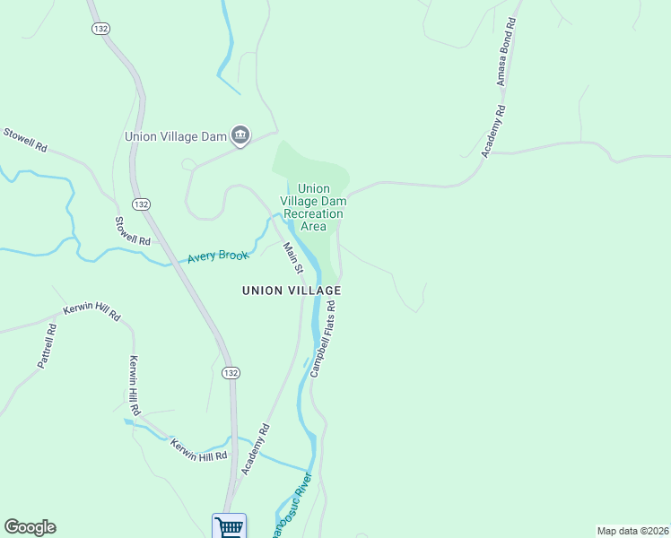 map of restaurants, bars, coffee shops, grocery stores, and more near 2608 Academy Rd in Thetford