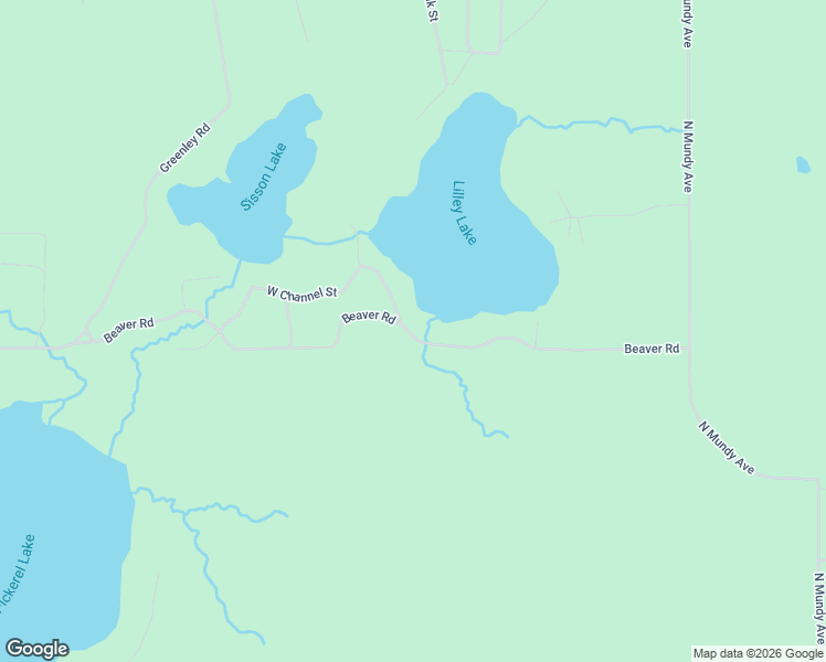 map of restaurants, bars, coffee shops, grocery stores, and more near 981 Beaver Road in Bitely