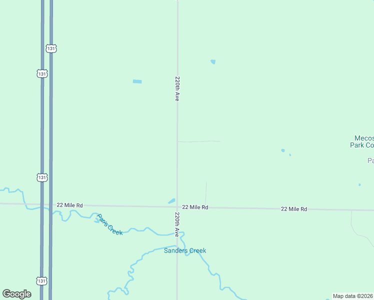map of restaurants, bars, coffee shops, grocery stores, and more near 22234 220th Avenue in Green Charter Township