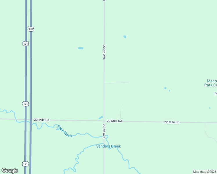 map of restaurants, bars, coffee shops, grocery stores, and more near 22234 220th Avenue in Green Charter Township