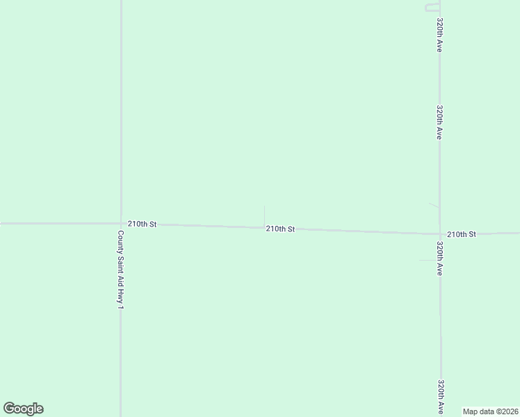 map of restaurants, bars, coffee shops, grocery stores, and more near 31439 210th Street in Winnebago