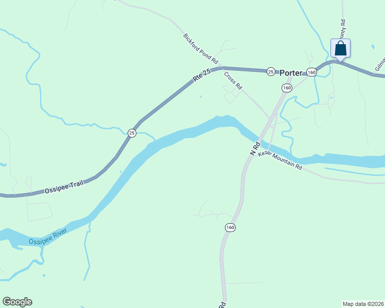 map of restaurants, bars, coffee shops, grocery stores, and more near in Parsonsfield