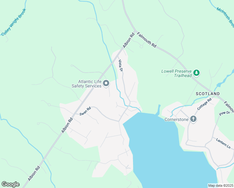 map of restaurants, bars, coffee shops, grocery stores, and more near 31 Birdsong Lane in Windham
