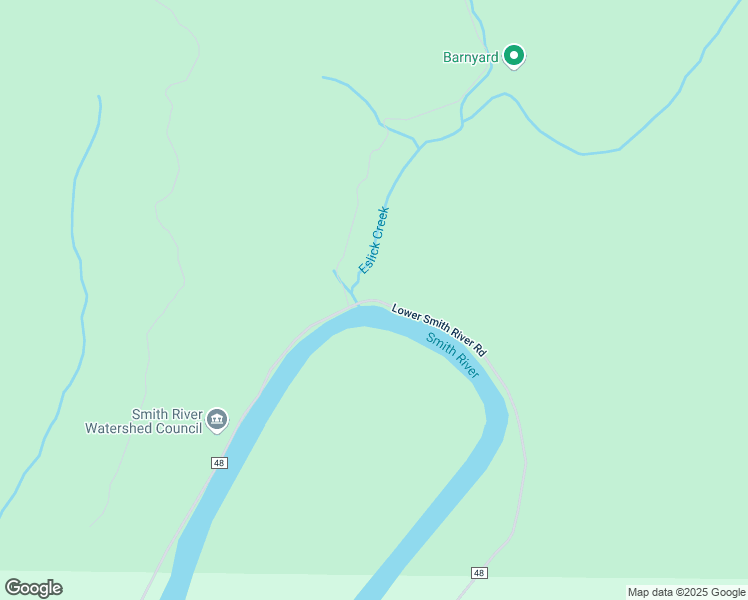 map of restaurants, bars, coffee shops, grocery stores, and more near County Road 48 in Douglas County