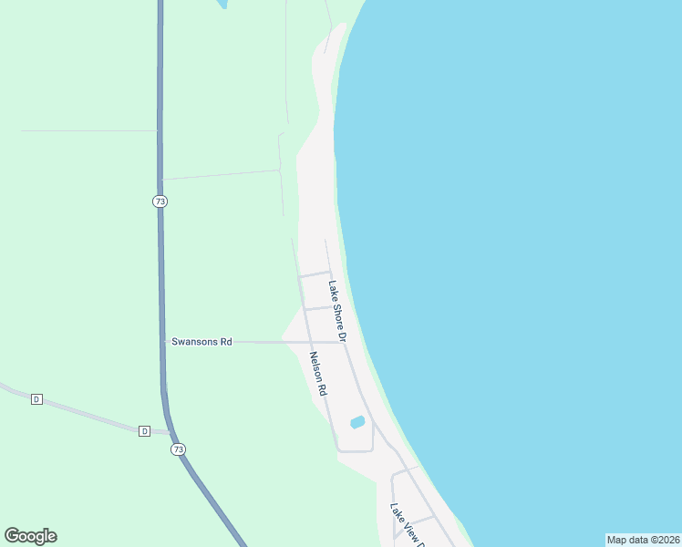 map of restaurants, bars, coffee shops, grocery stores, and more near N4456 Lake Shore Drive in Princeton