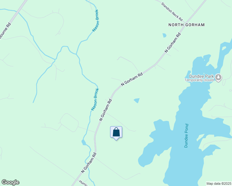 map of restaurants, bars, coffee shops, grocery stores, and more near 26 Presumpscot Ridge Drive in Gorham