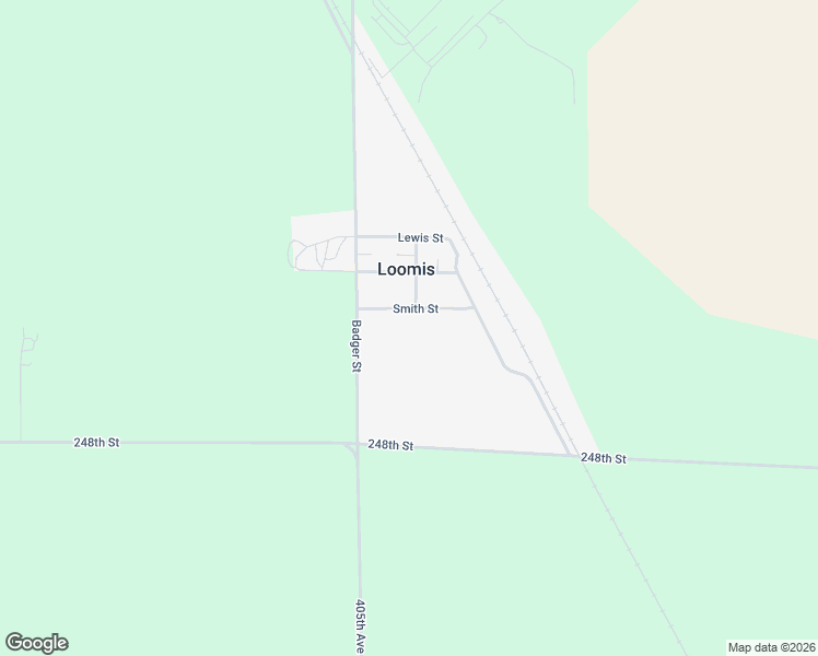 map of restaurants, bars, coffee shops, grocery stores, and more near 40509 Smith Street in Mitchell