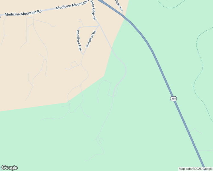 map of restaurants, bars, coffee shops, grocery stores, and more near Chickadee Lane in Custer