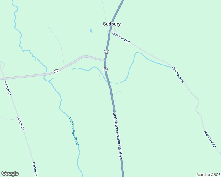 map of restaurants, bars, coffee shops, grocery stores, and more near Vermont 30 in Sudbury