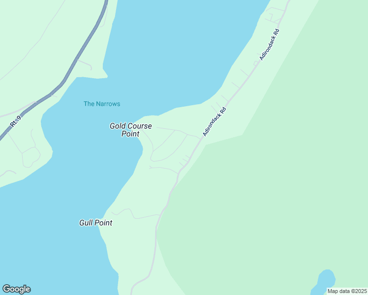map of restaurants, bars, coffee shops, grocery stores, and more near 3 Birch Way in Schroon Lake