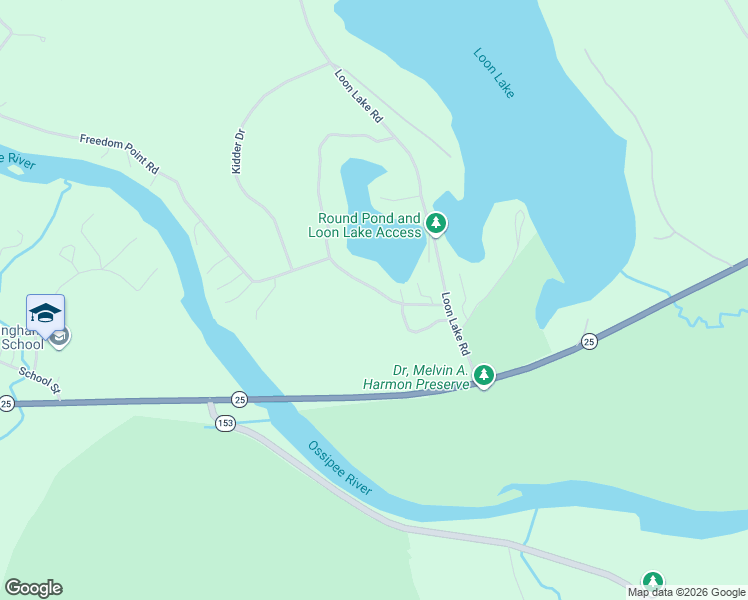 map of restaurants, bars, coffee shops, grocery stores, and more near 118 Round Pond Road in Freedom