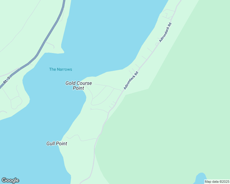 map of restaurants, bars, coffee shops, grocery stores, and more near 3 Birch Way in Schroon Lake