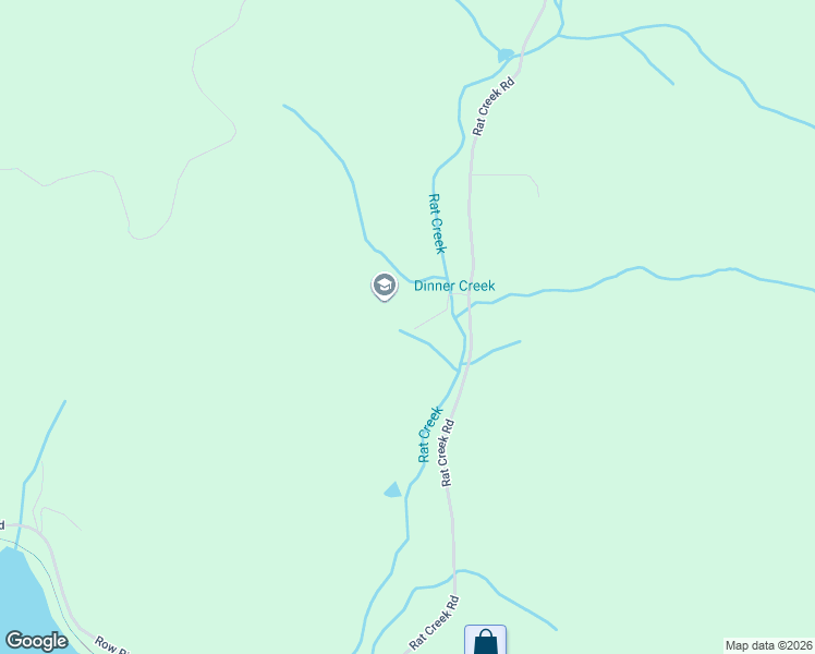 map of restaurants, bars, coffee shops, grocery stores, and more near 78544 Rat Creek Road in Cottage Grove