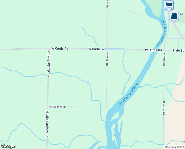 map of restaurants, bars, coffee shops, grocery stores, and more near 6391 North Neiner Road in Sanford