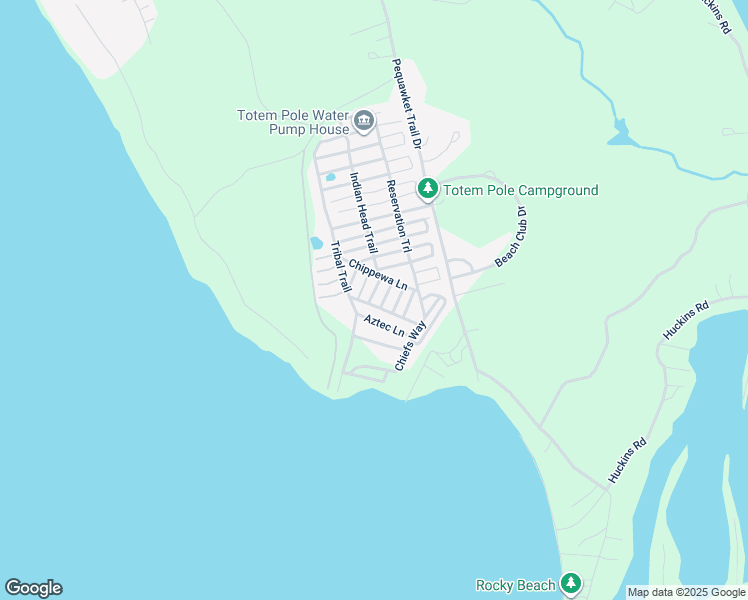 map of restaurants, bars, coffee shops, grocery stores, and more near 12 Pocahontas Lane in Freedom