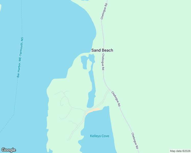 map of restaurants, bars, coffee shops, grocery stores, and more near 1969 Chebogue Road in Yarmouth