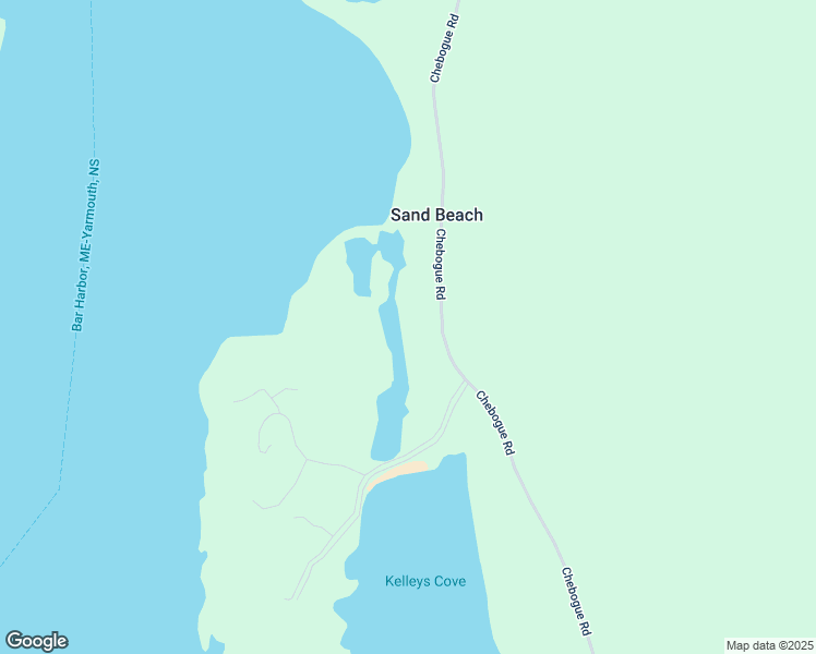 map of restaurants, bars, coffee shops, grocery stores, and more near Chebogue Road in Yarmouth