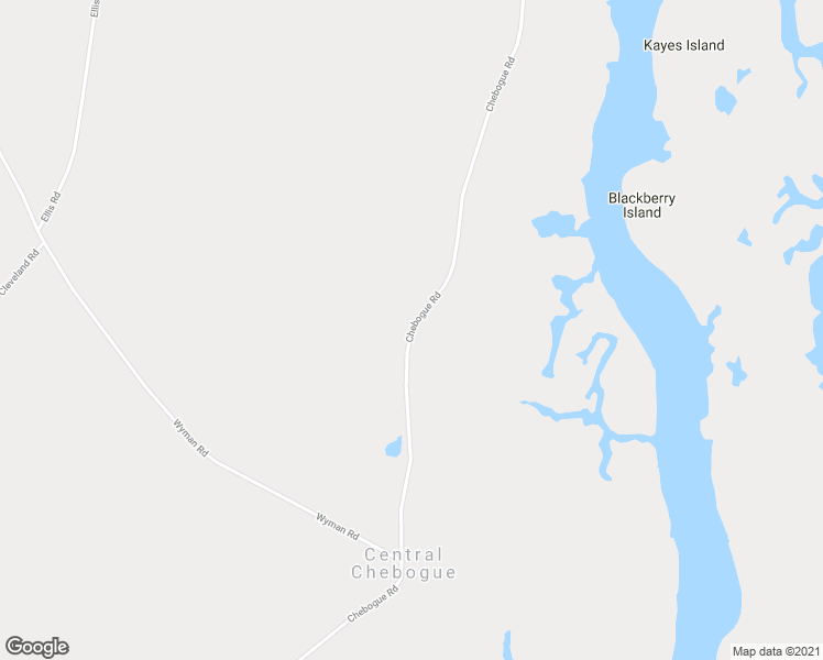 map of restaurants, bars, coffee shops, grocery stores, and more near Chebogue Road in Yarmouth