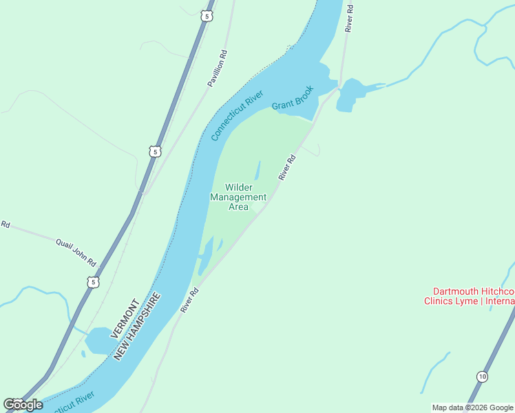 map of restaurants, bars, coffee shops, grocery stores, and more near 207 River Road in Lyme