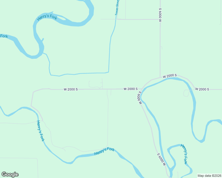 map of restaurants, bars, coffee shops, grocery stores, and more near 6183 West 2000 South in Rexburg
