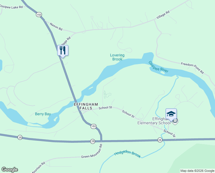 map of restaurants, bars, coffee shops, grocery stores, and more near 42 Symmes Road in Effingham