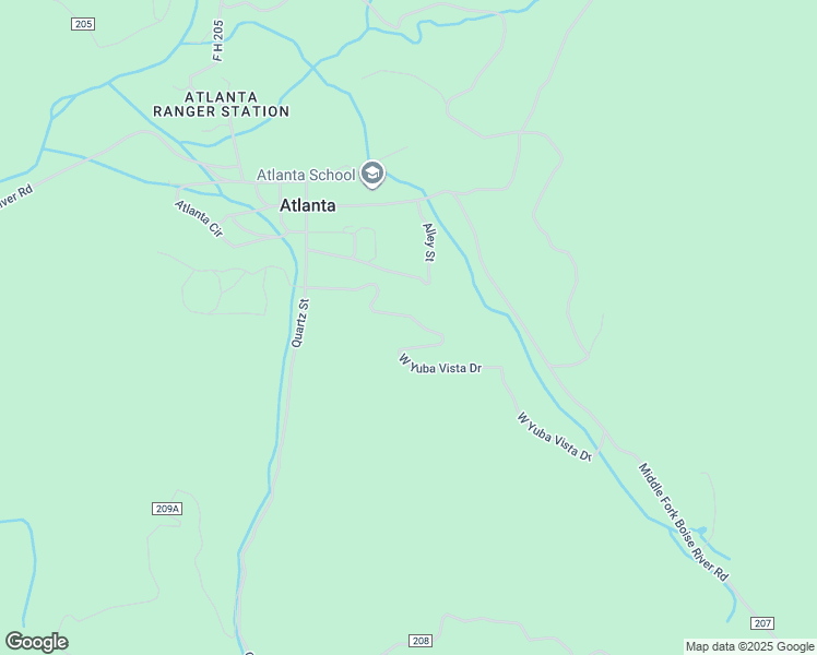 map of restaurants, bars, coffee shops, grocery stores, and more near 80 East Alturas Road in Atlanta