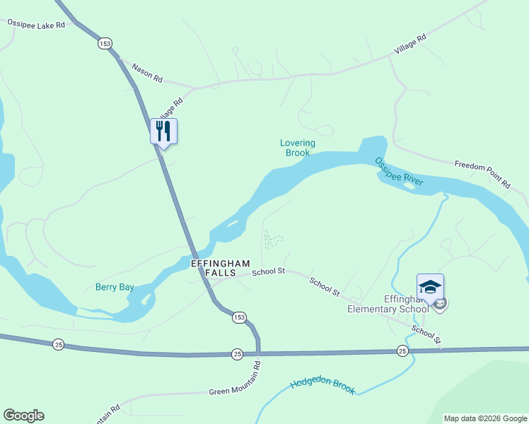 map of restaurants, bars, coffee shops, grocery stores, and more near 42 Symmes Road in Effingham