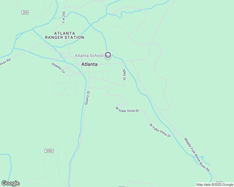 map of restaurants, bars, coffee shops, grocery stores, and more near 80 East Alturas Road in Atlanta