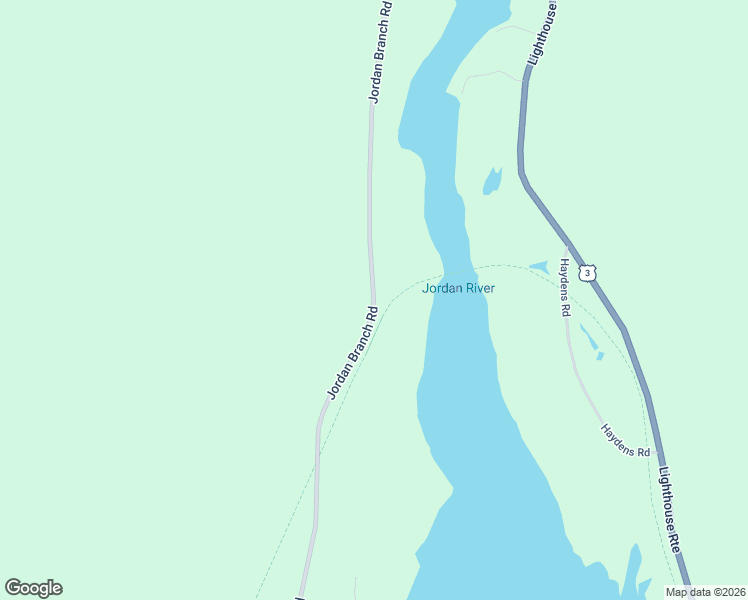 map of restaurants, bars, coffee shops, grocery stores, and more near Lighthouse Route in Jordan Falls