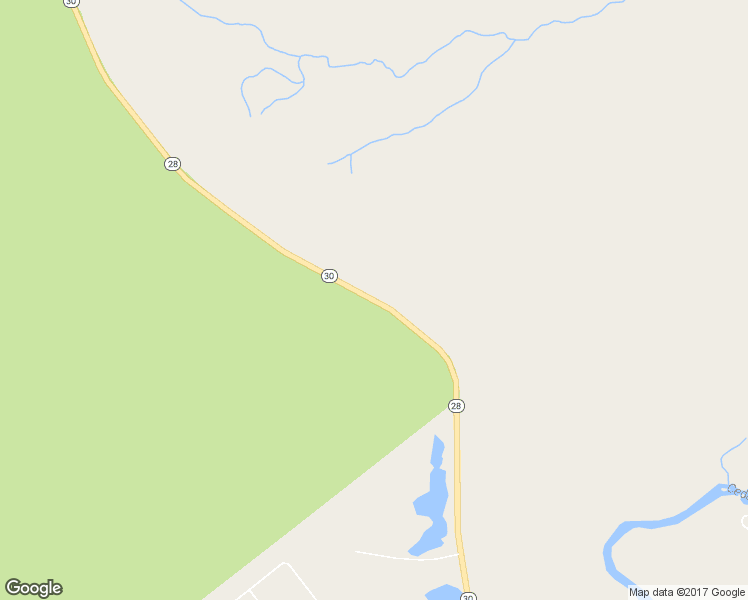 map of restaurants, bars, coffee shops, grocery stores, and more near Route 28 in Indian Lake