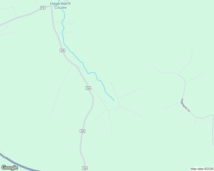 map of restaurants, bars, coffee shops, grocery stores, and more near N2227 Birchview Circle in La Crosse