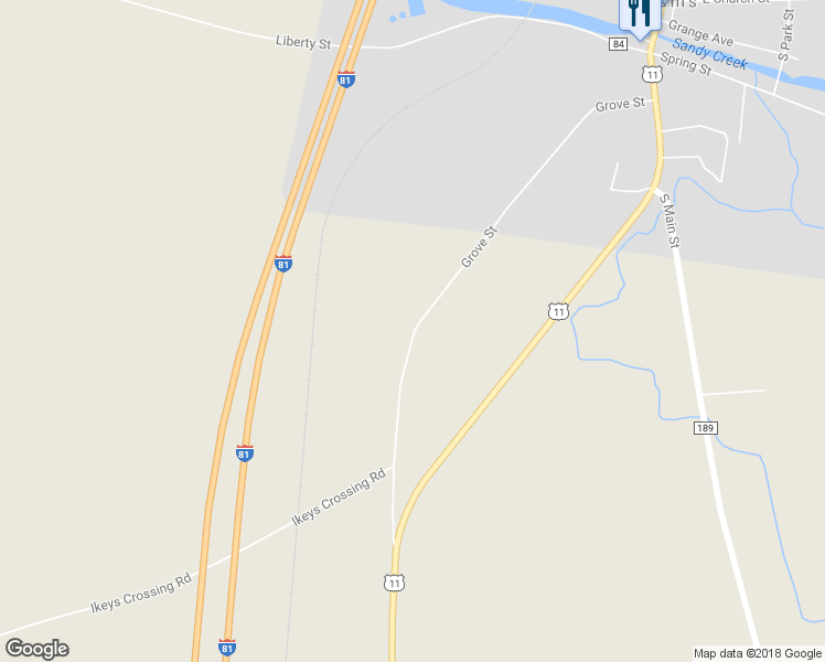 map of restaurants, bars, coffee shops, grocery stores, and more near 9089 Grove Street in Adams