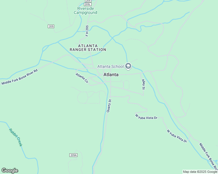 map of restaurants, bars, coffee shops, grocery stores, and more near 36 West Alturas Road in Atlanta