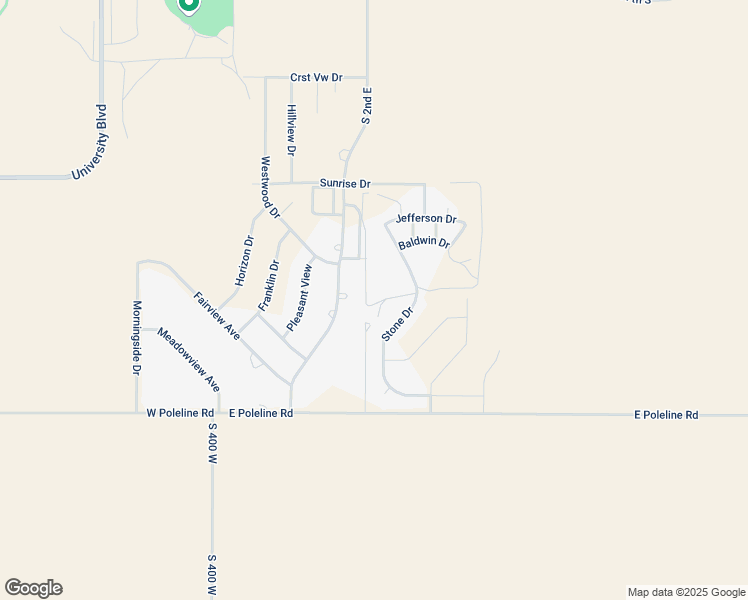 map of restaurants, bars, coffee shops, grocery stores, and more near 1249 South 2nd East in Rexburg