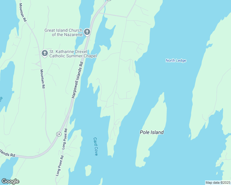 map of restaurants, bars, coffee shops, grocery stores, and more near 149 Pinkham Point Road in Harpswell