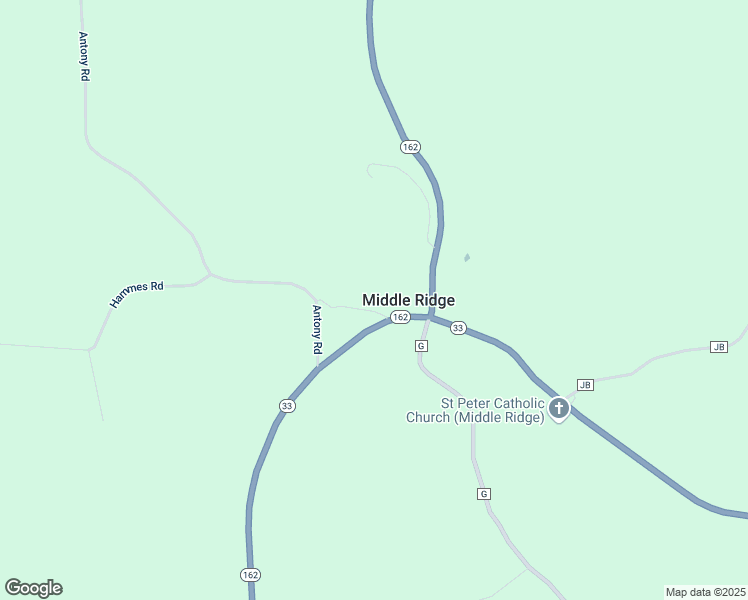 map of restaurants, bars, coffee shops, grocery stores, and more near W834 Wisconsin 33 in Bangor