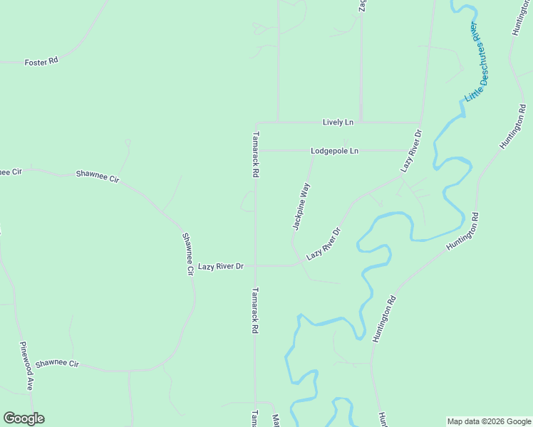 map of restaurants, bars, coffee shops, grocery stores, and more near 55112 Tamarack Road in Bend