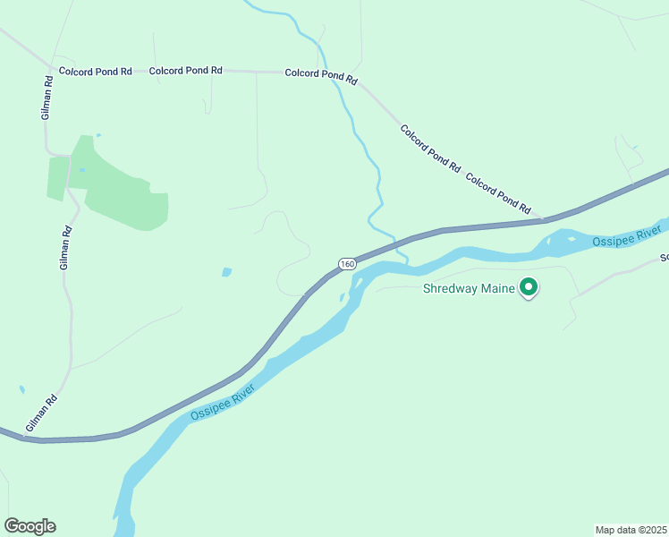 map of restaurants, bars, coffee shops, grocery stores, and more near 393 Ossipee Trail in Porter