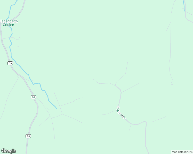 map of restaurants, bars, coffee shops, grocery stores, and more near 3886 Highland Drive in La Crosse