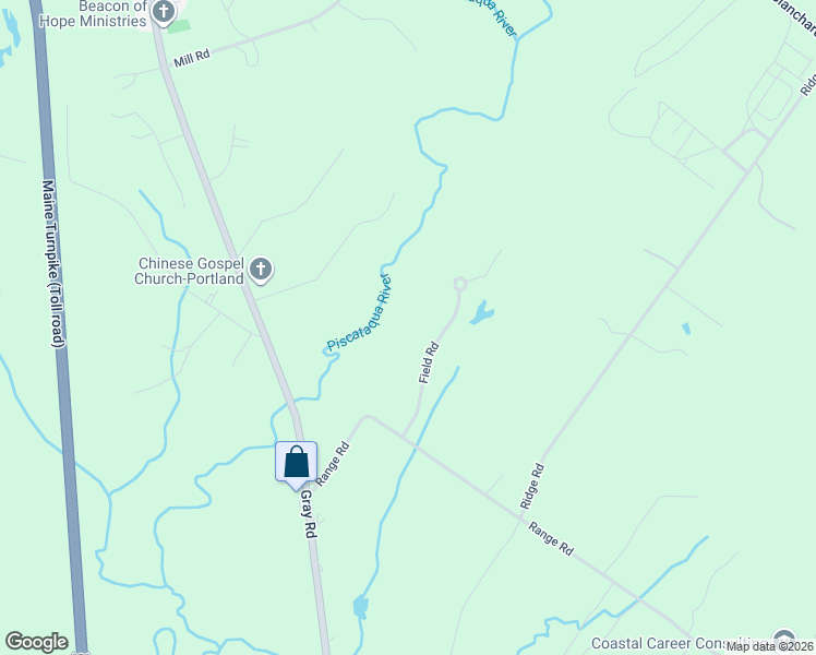 map of restaurants, bars, coffee shops, grocery stores, and more near 38 Field Road in Cumberland