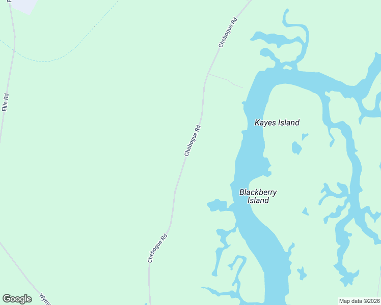 map of restaurants, bars, coffee shops, grocery stores, and more near 543 Chebogue Road in Yarmouth