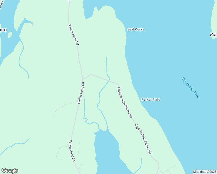 map of restaurants, bars, coffee shops, grocery stores, and more near 44 Captain John Parker Road in Phippsburg